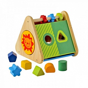 Деревянный сортер I'm Toy Развивающий треугольник (I'm Toy, 29660)